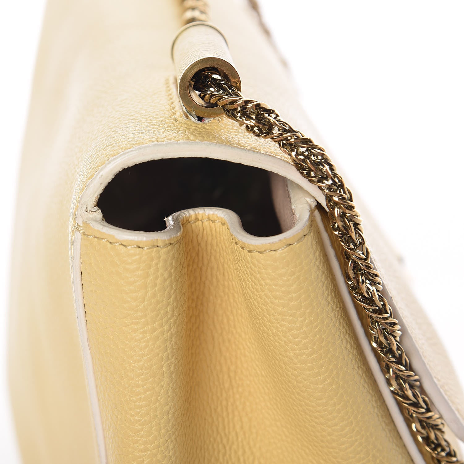 Chloe Goatskin Medium Elsie Shoulder Bag Sunlight 9 of 14