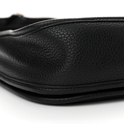 Hermes Taurillon Clemence Evelyne III PM Black 9 of 12