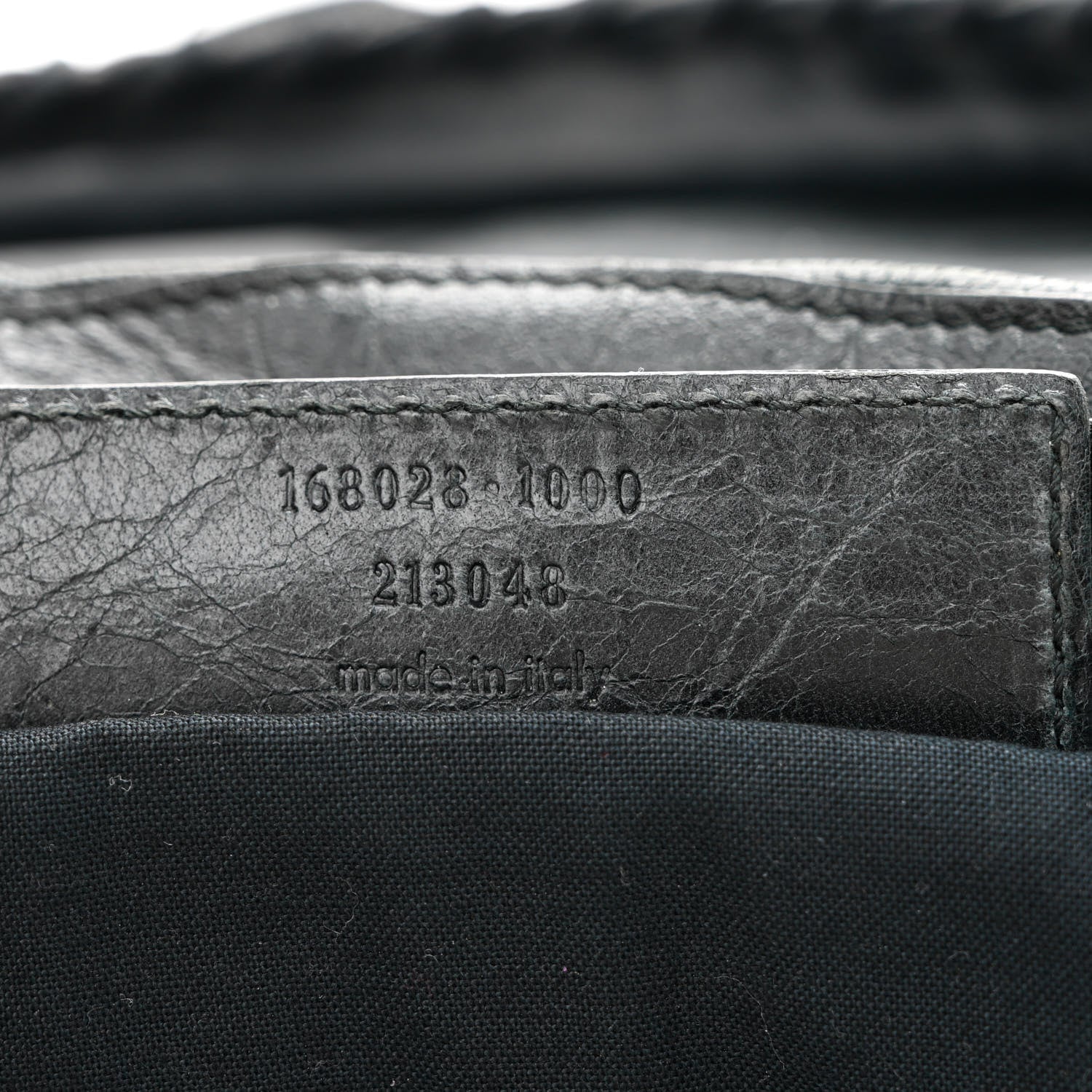Balenciaga Agneau Perforated Classic Hardware City Black 7 of 23