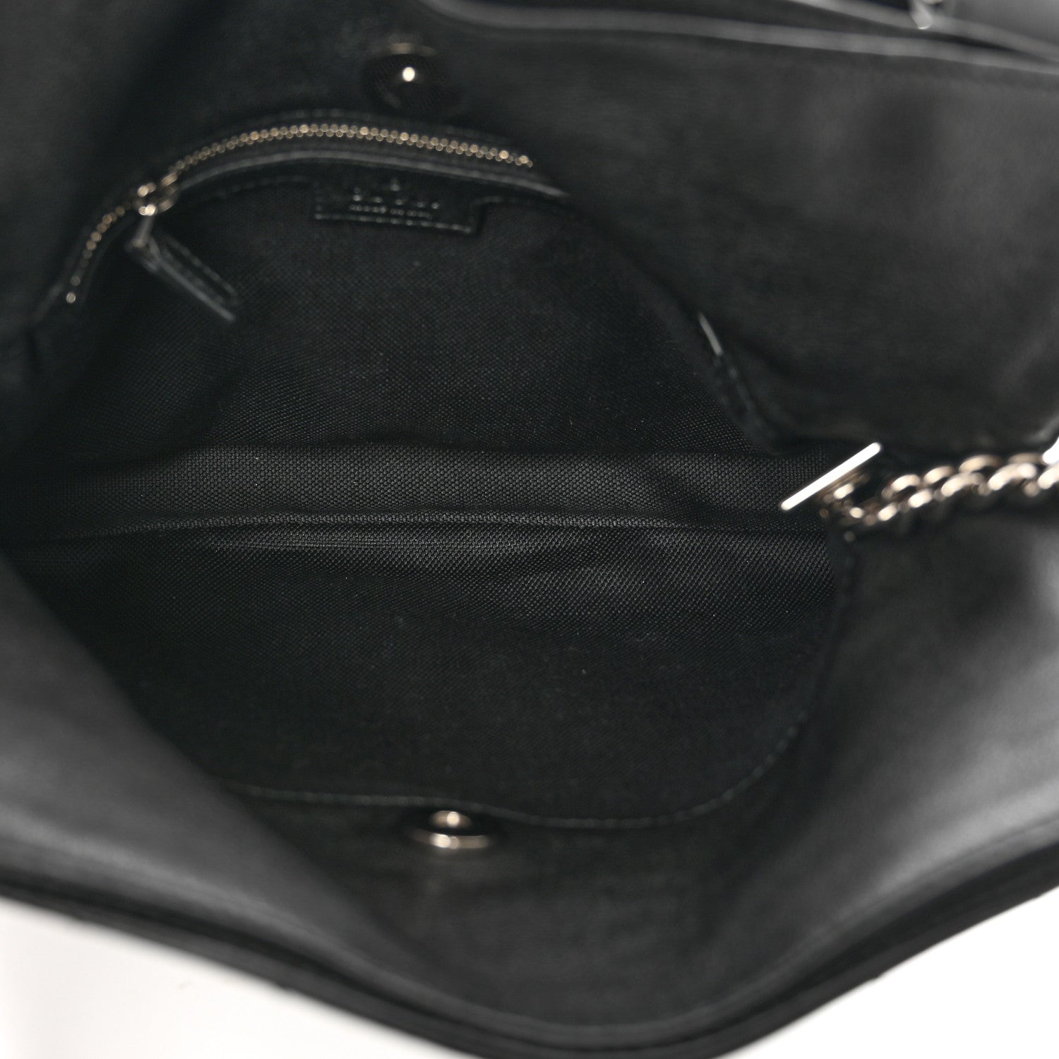 Gucci Sakai Be Green Calfskin Diagonal Stitched Small Blondie Tote Black 5 of 8