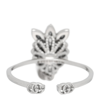 Gucci Metal Crystal Resin Lovelight Ring 50 5.5 3 of 4