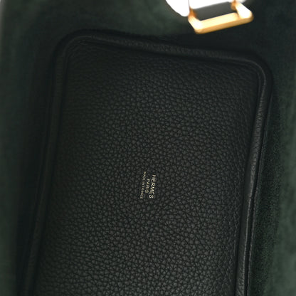 Hermes Taurillon Clemence Picotin Lock 18 PM Vert Mangrove 5 of 10