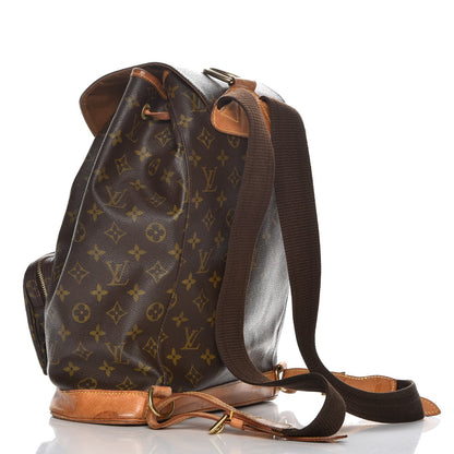Louis Vuitton Monogram Montsouris GM Backpack 3 of 13