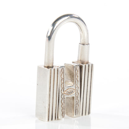 Hermes Sterling Silver Touareg Cadena Lock 3 of 6