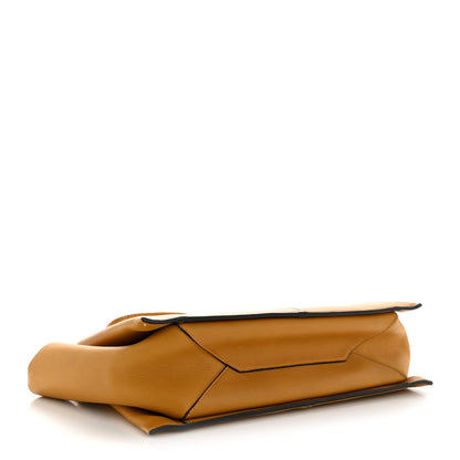 Celine Supple Natural Calfskin Medium Tri-Fold Bag Ocre 4 of 13