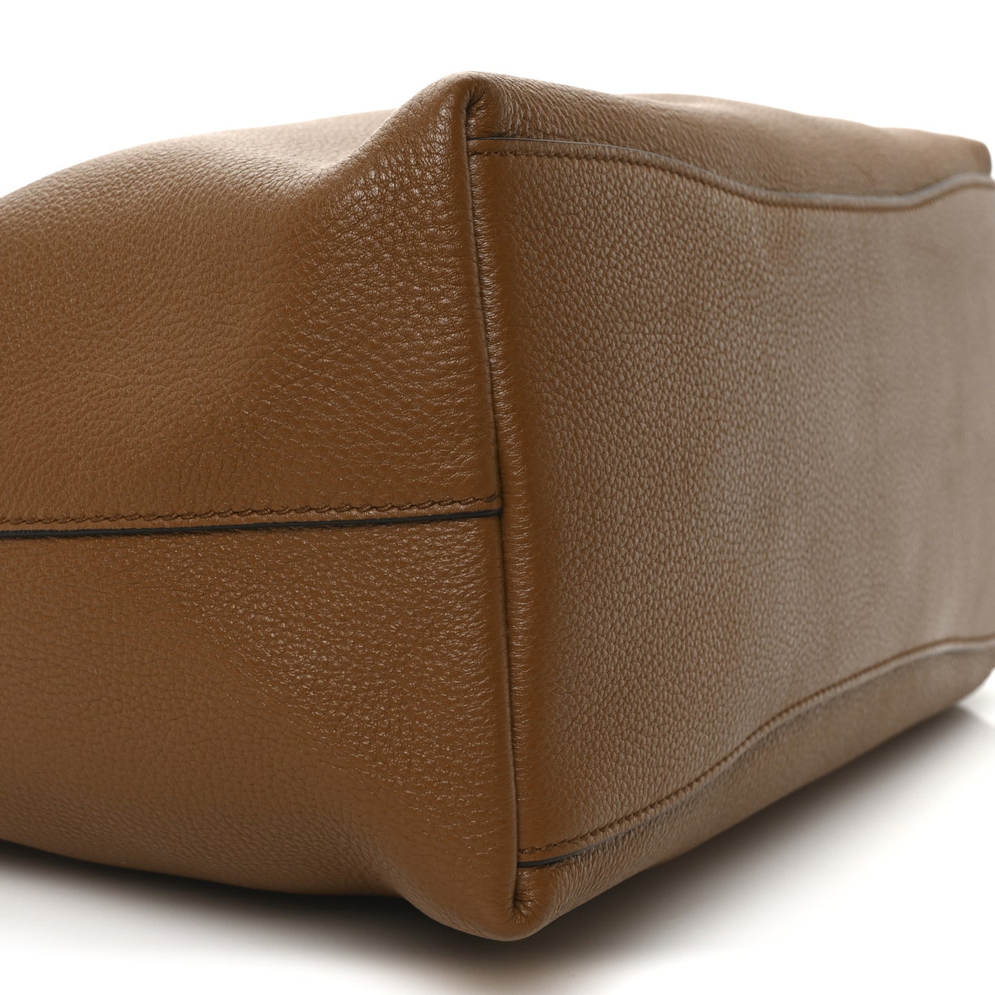 Vitello Phenix Embossed Logo Hobo Cannella