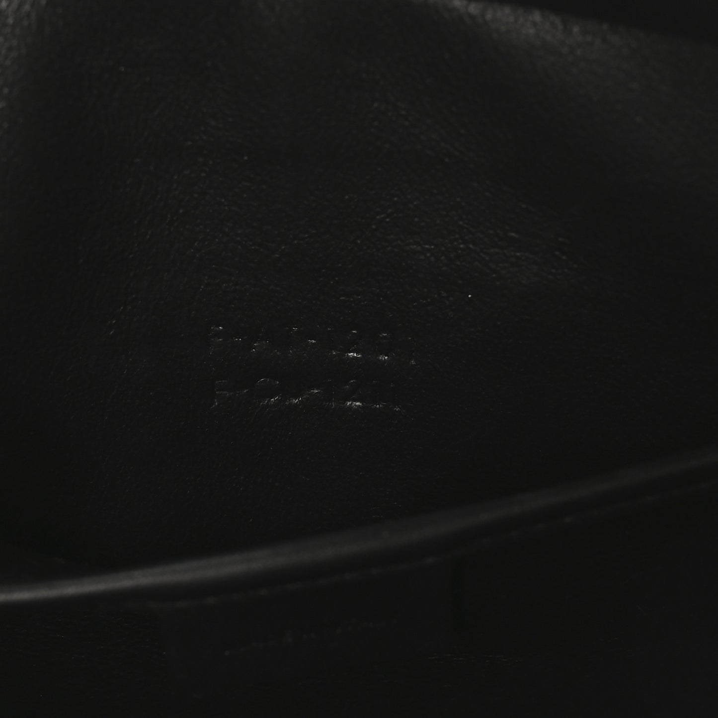 Smooth Calfskin Nano Luggage Black