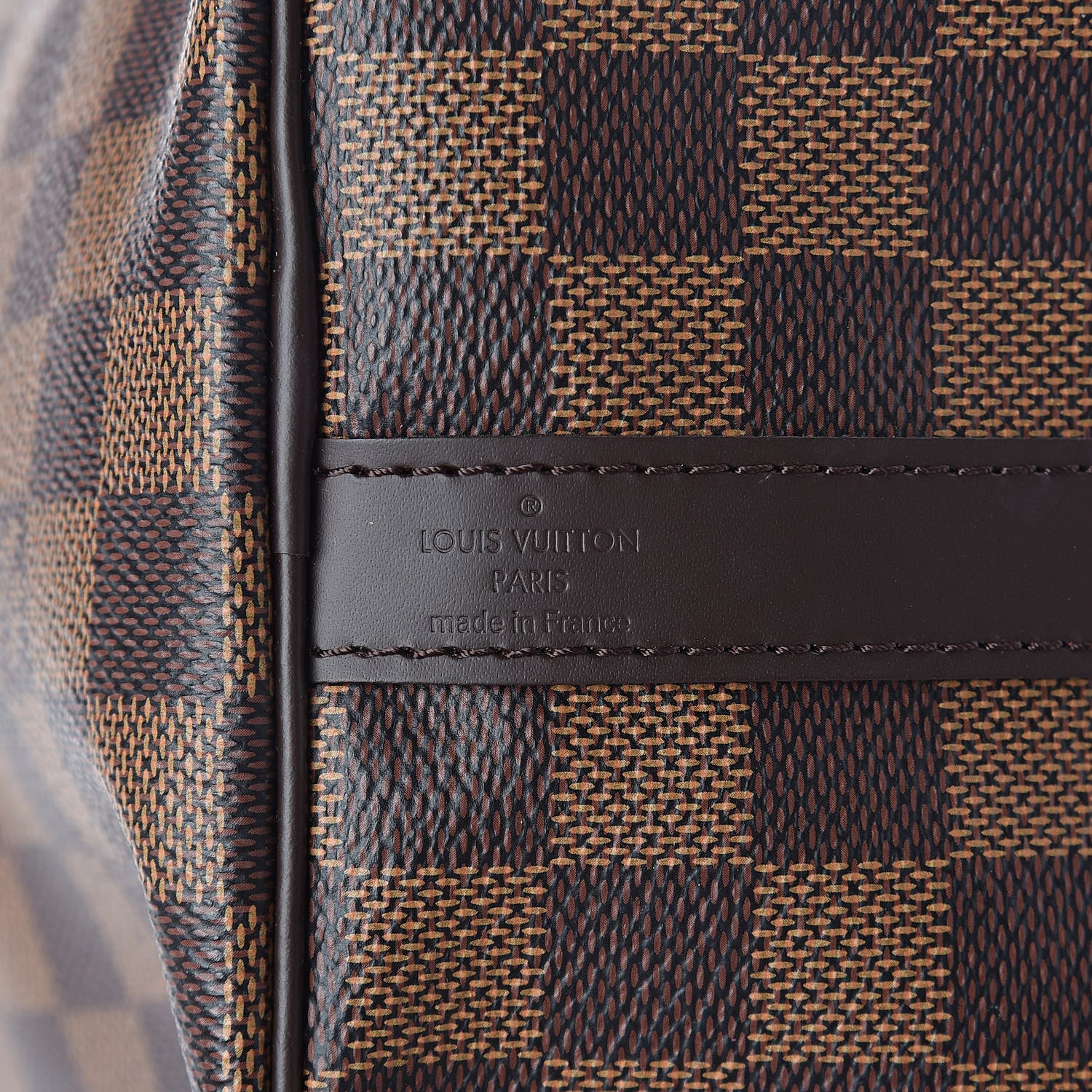 Louis Vuitton Damier Ebene Speedy Bandouliere 25 5 of 10