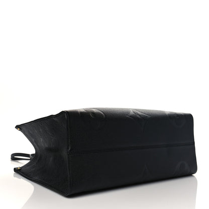 Louis Vuitton Empreinte Monogram Giant Onthego GM Black 4 of 9