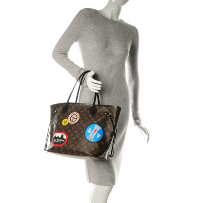 Louis Vuitton Monogram World Tour Neverfull MM 2 of 8