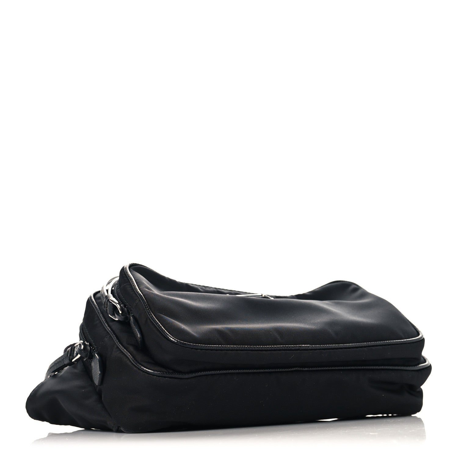 Prada Tessuto Nylon Belt Bag Black 4 of 10