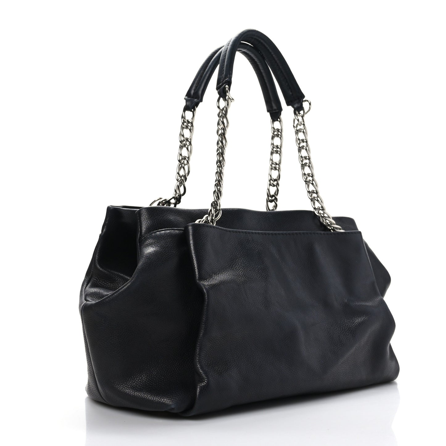 Caviar CC Tuck Medium Tote Black