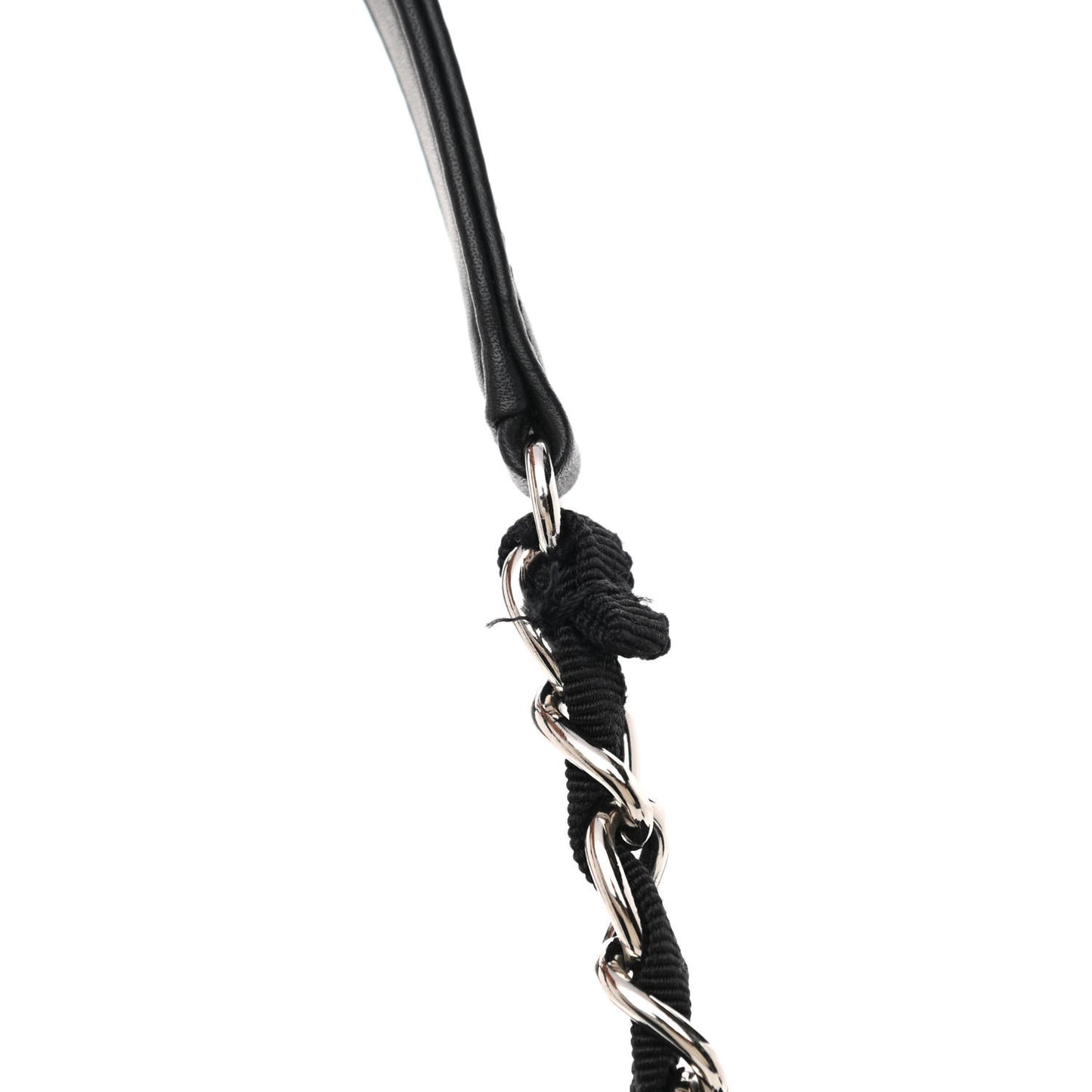 Canvas Pearl Medium Deauville Tote Black