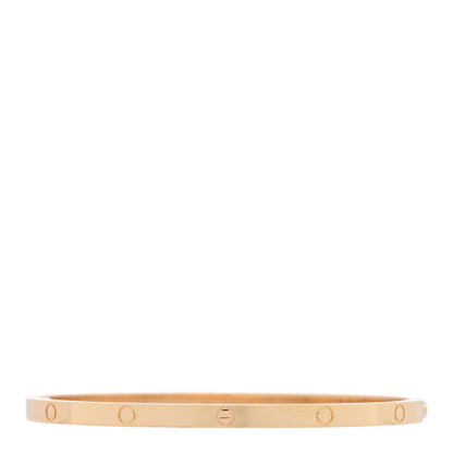 Cartier 18K Yellow Gold Small LOVE Bracelet 18 1 of 7