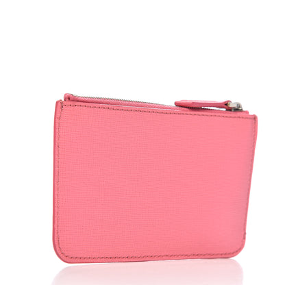 Fendi Vitello Elite Crystal Monster Eyes Coin Pouch Key Case Lollypop Black 3 of 8