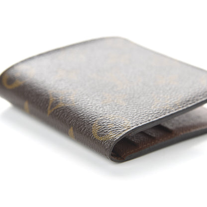 Louis Vuitton Monogram Billfold Wallet 6 Credit Card Slots 6 of 10