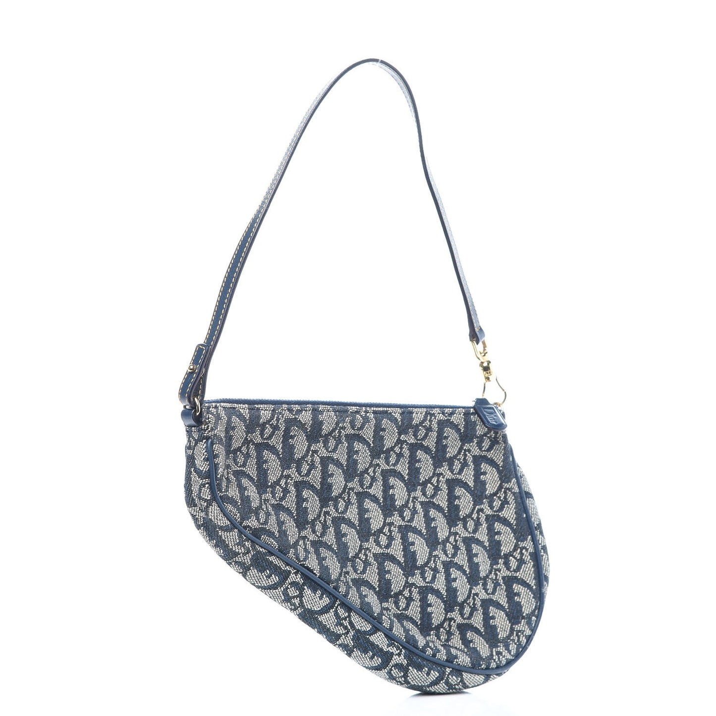 Monogram Mini Saddle Pochette Navy