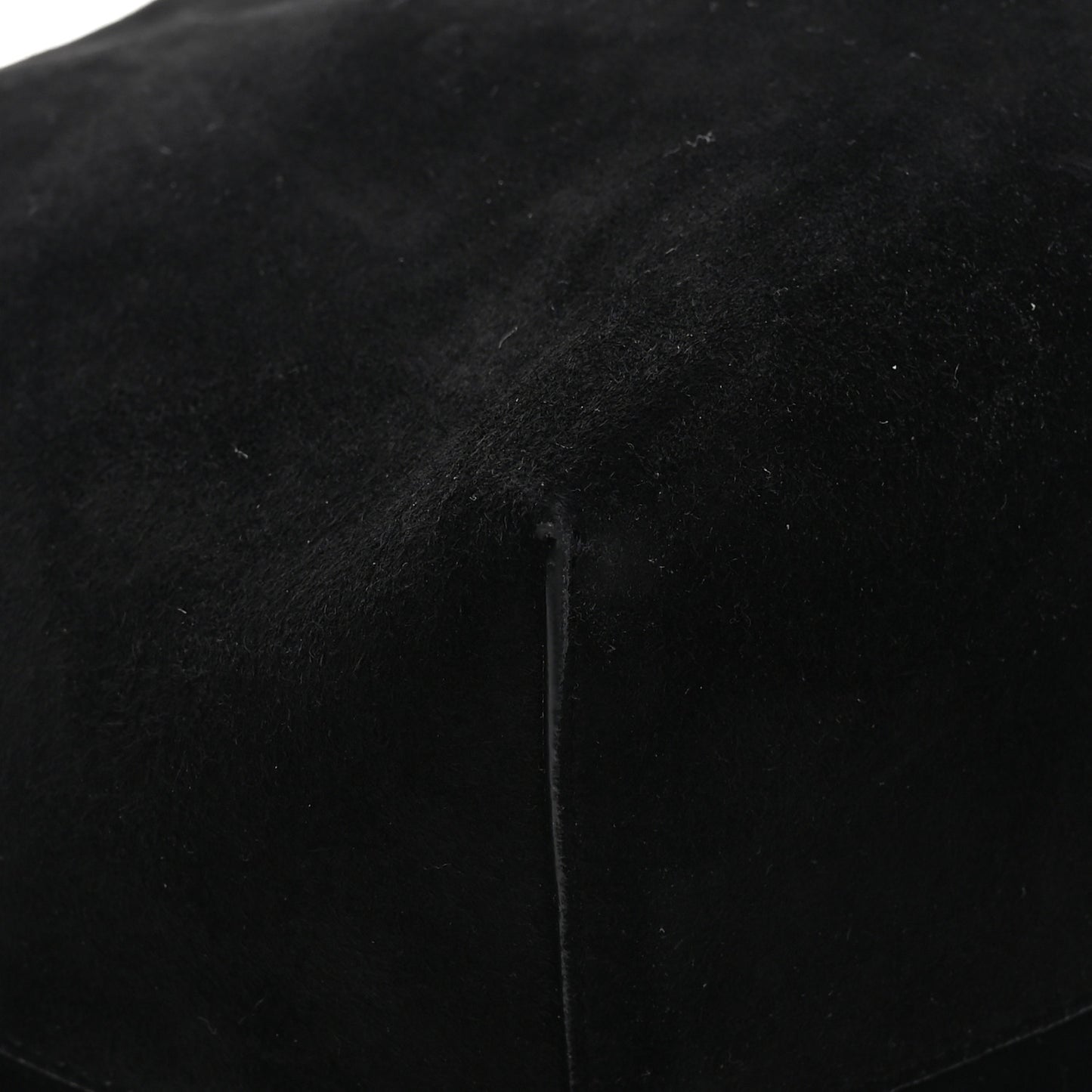 Suede Calfskin Medium N/S Park Tote Black