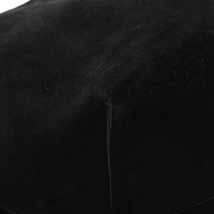 The Row Suede Calfskin Medium N/S Park Tote Black 7 of 10
