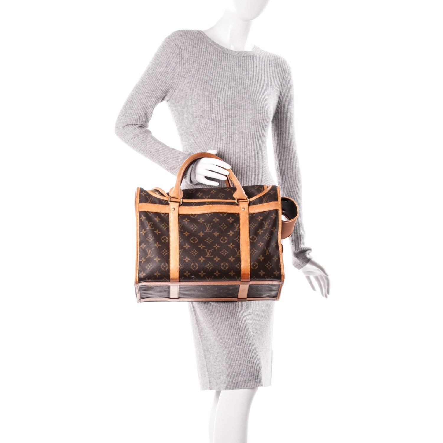 Louis Vuitton Monogram Sac Chien 40 Pet Carrier 2 of 5
