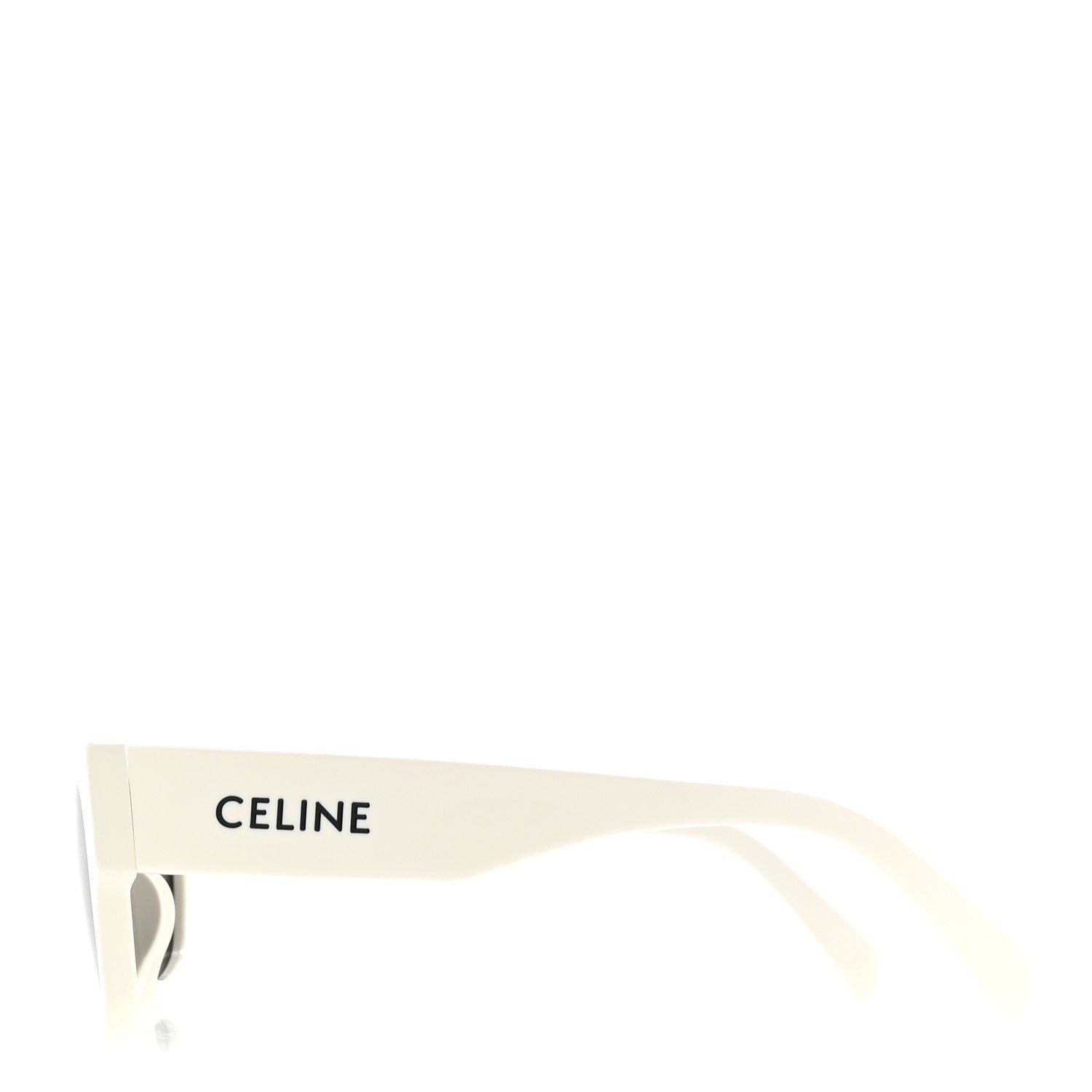 Celine Acetate Cat Eye Sunglasses CL 40197U White White 4 of 9