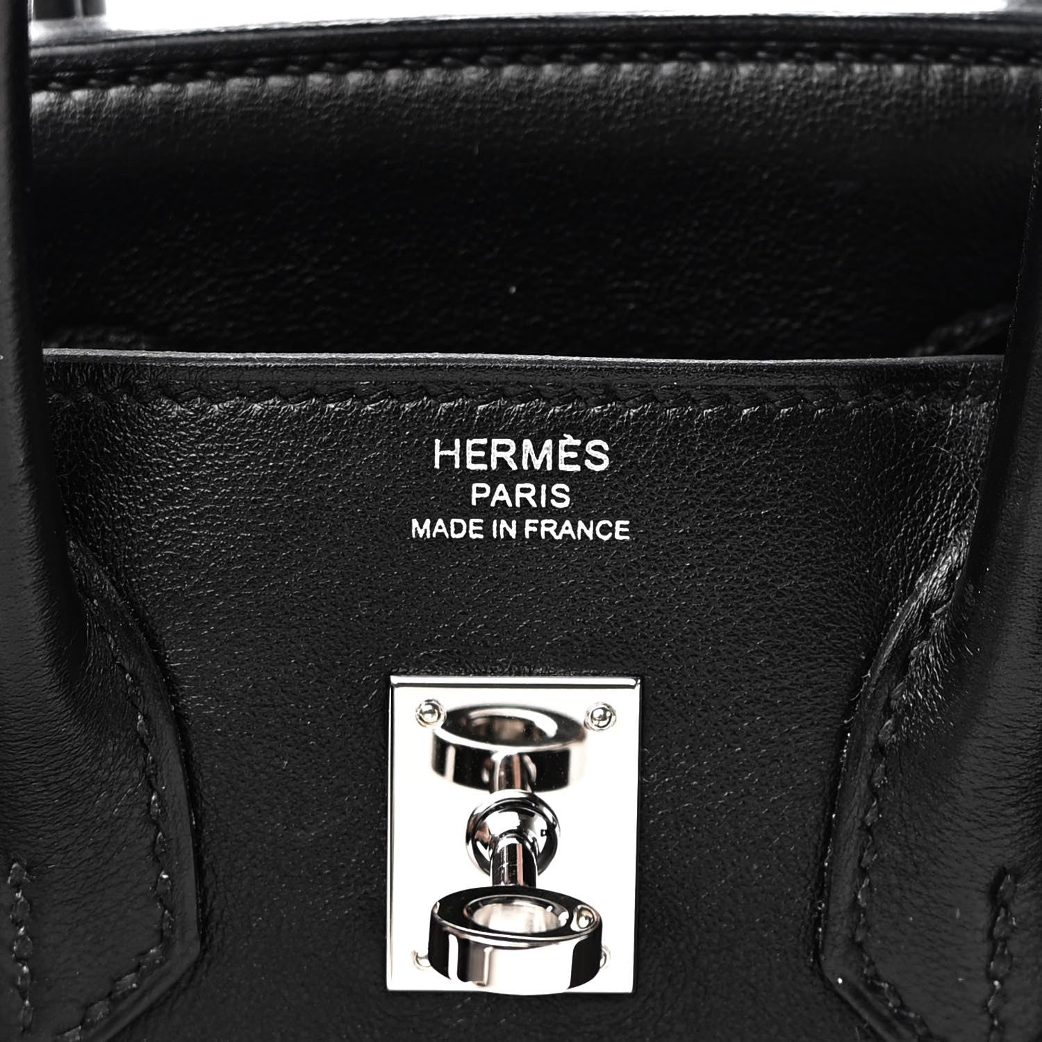 Hermes Swift Birkin 25 Black 6 of 10