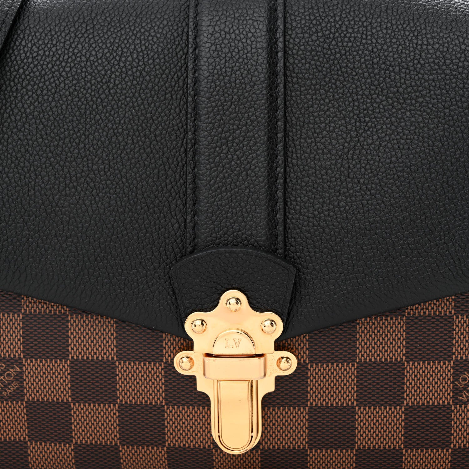 Louis Vuitton Damier Ebene Clapton Black 8 of 11