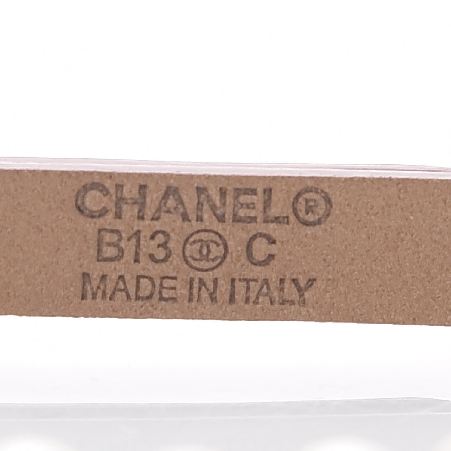 Chanel Pearl Lambskin CC Double Strand Belt 85 34 Pink 6 of 8