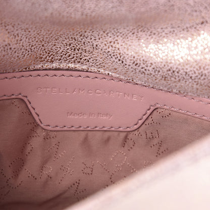 Stella McCartney Metallic Shaggy Deer Falabella Messenger Pink 5 of 9