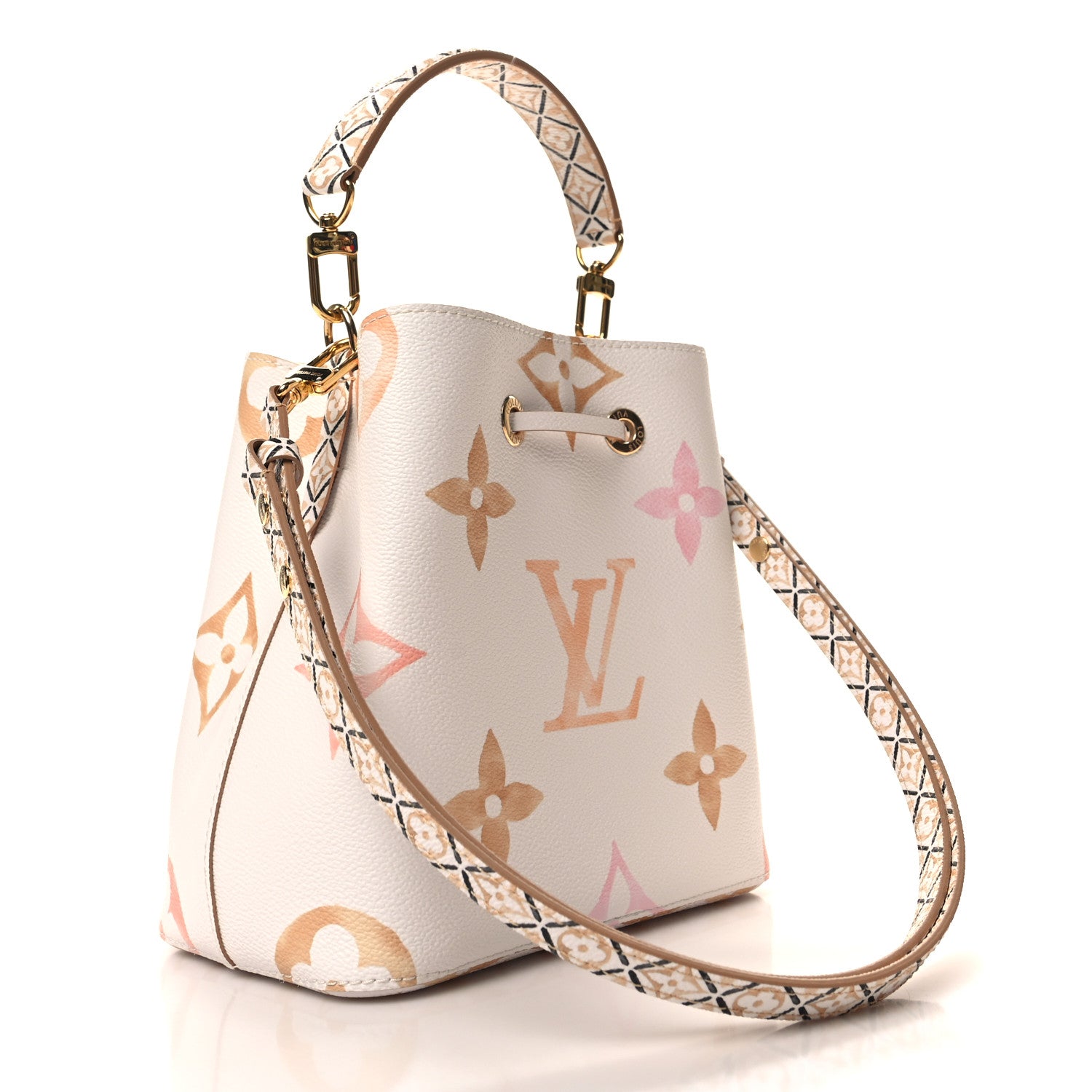 Louis Vuitton Monogram Giant By The Pool 2.0 Neonoe BB Beige 2 of 10