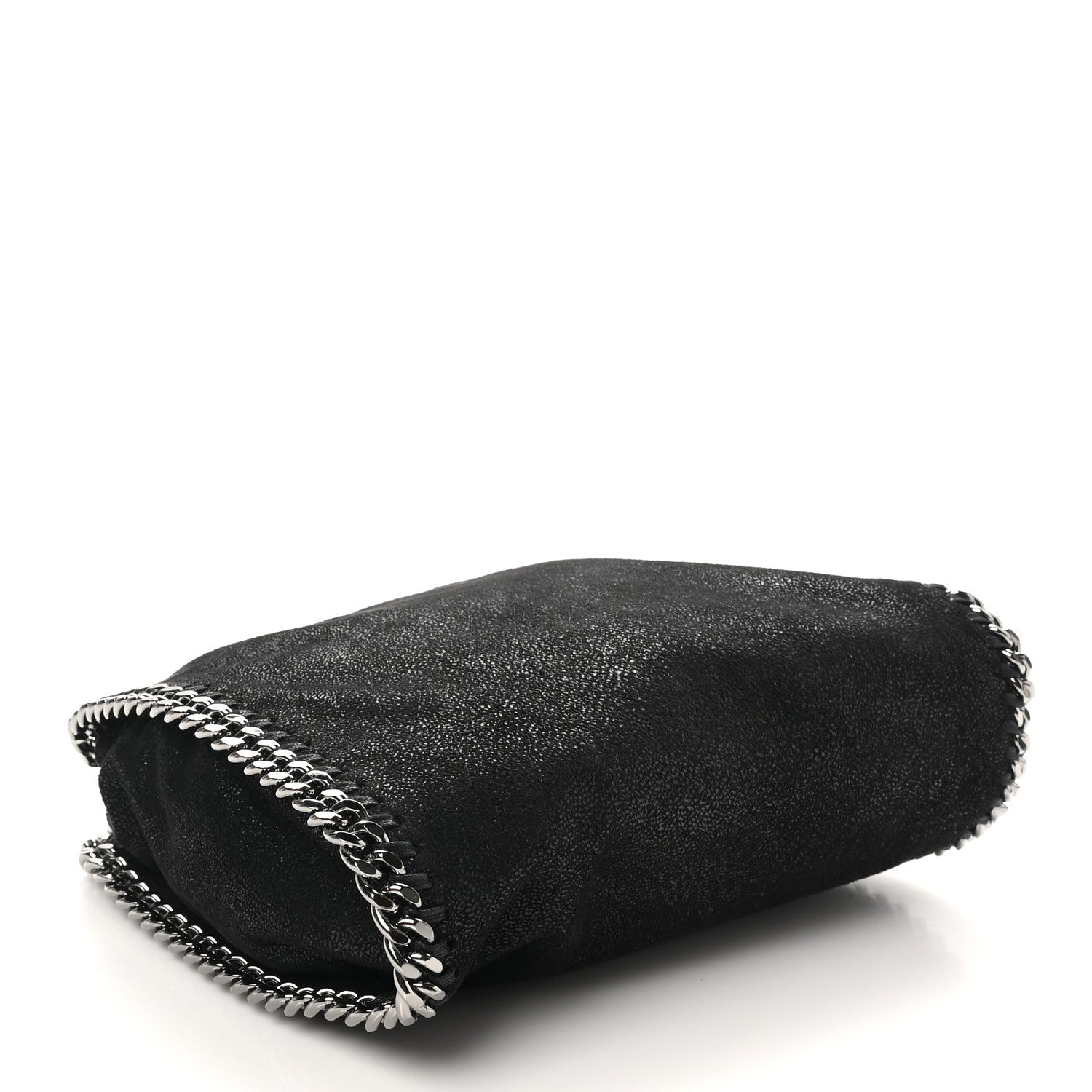 Stella McCartney Shaggy Deer Mini Falabella Tote Black 4 of 9