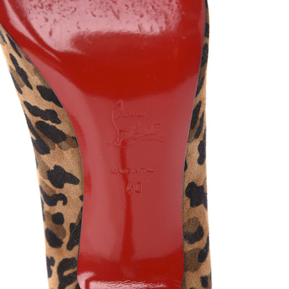Christian Louboutin Veau Velours Clare 80 Pumps 40 Caramel 9 of 9