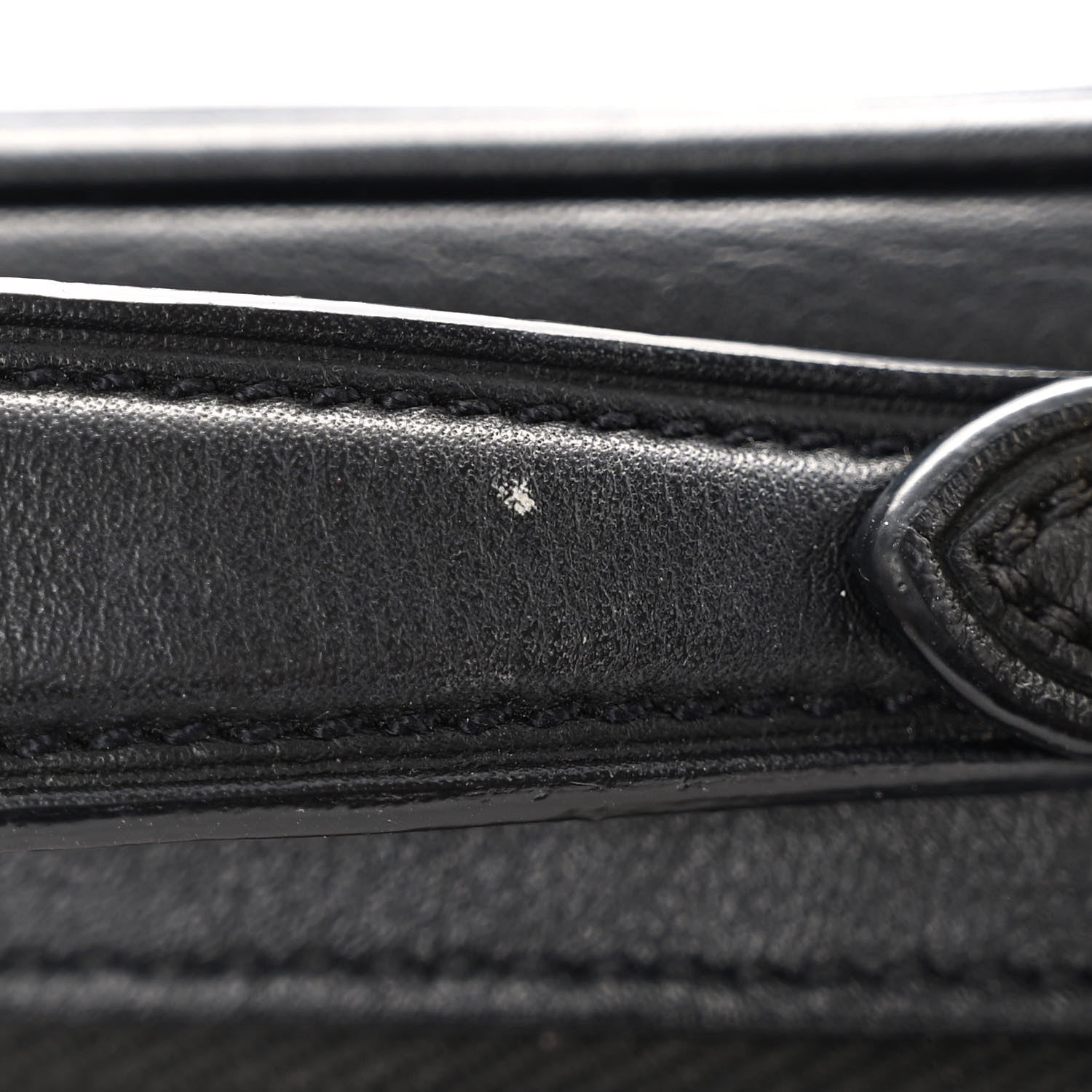 Louis Vuitton Calfskin Monogram Embossed Utility Crossbody Black 13 of 16