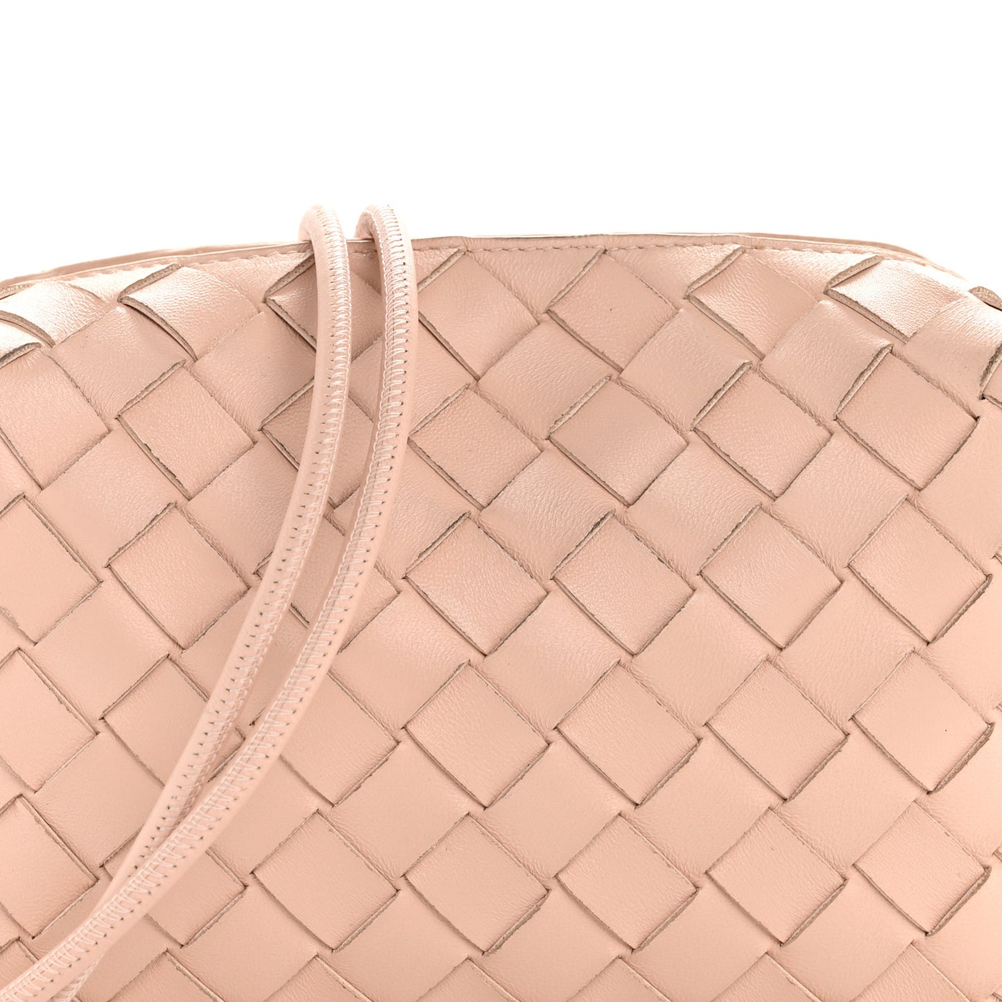 Nappa Intrecciato Mini Loop Camera Bag Lotus