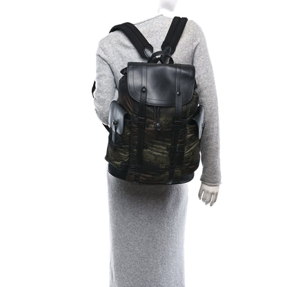 Louis Vuitton Nylon Monogram Camouflage Christopher PM Backpack 2 of 9