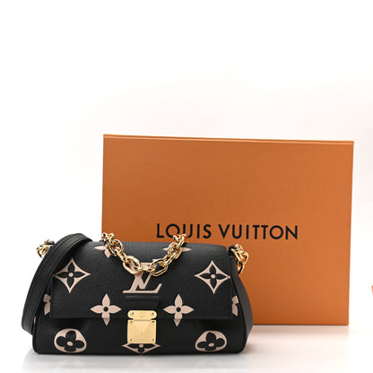 Louis Vuitton Empreinte Monogram Giant Favorite Black Beige 10 of 10