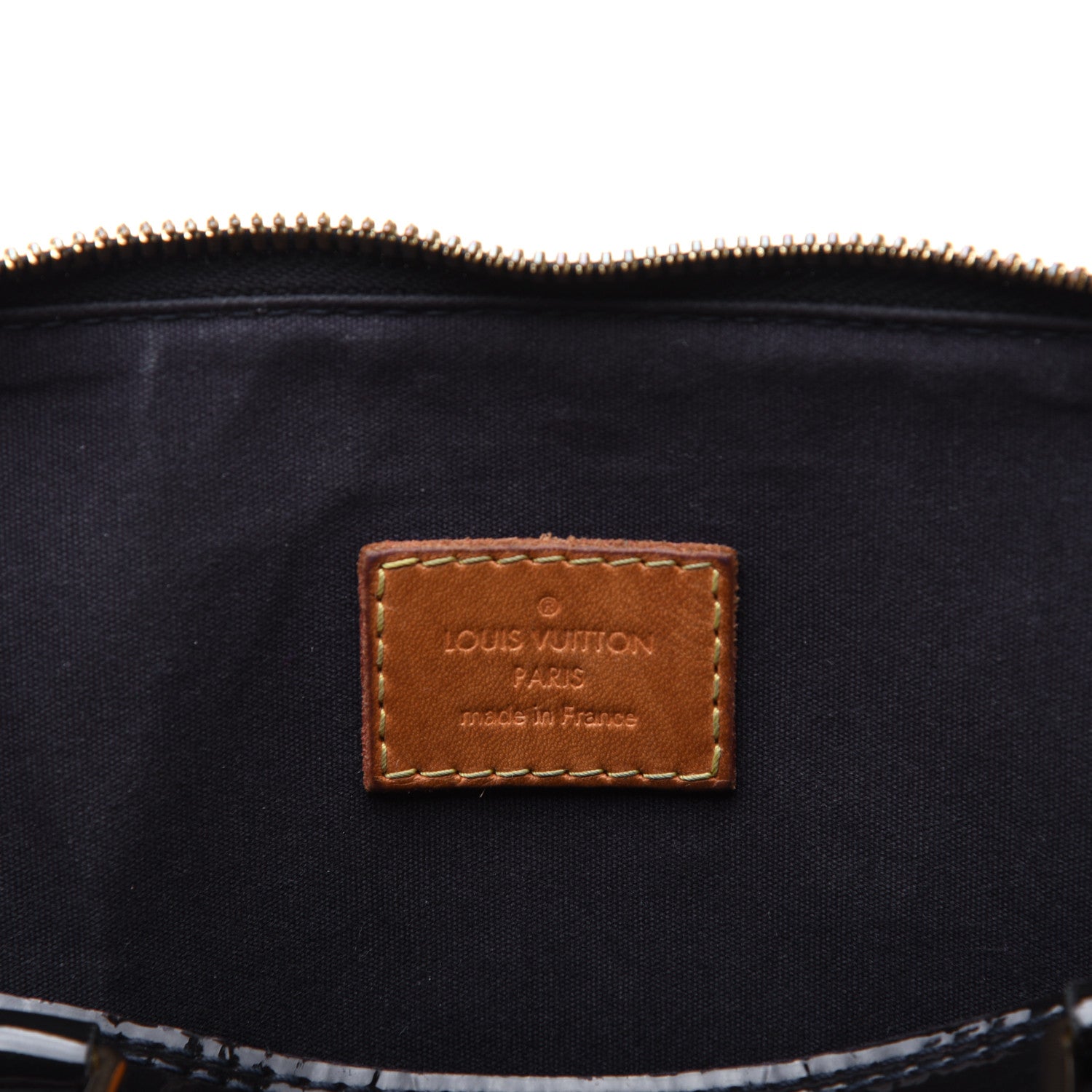 Louis Vuitton Vernis Alma MM Blue Infini 8 of 19