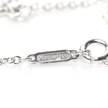 Tiffany Sterling Silver Enamel Love Notes Charm Bracelet Blue 6 of 7