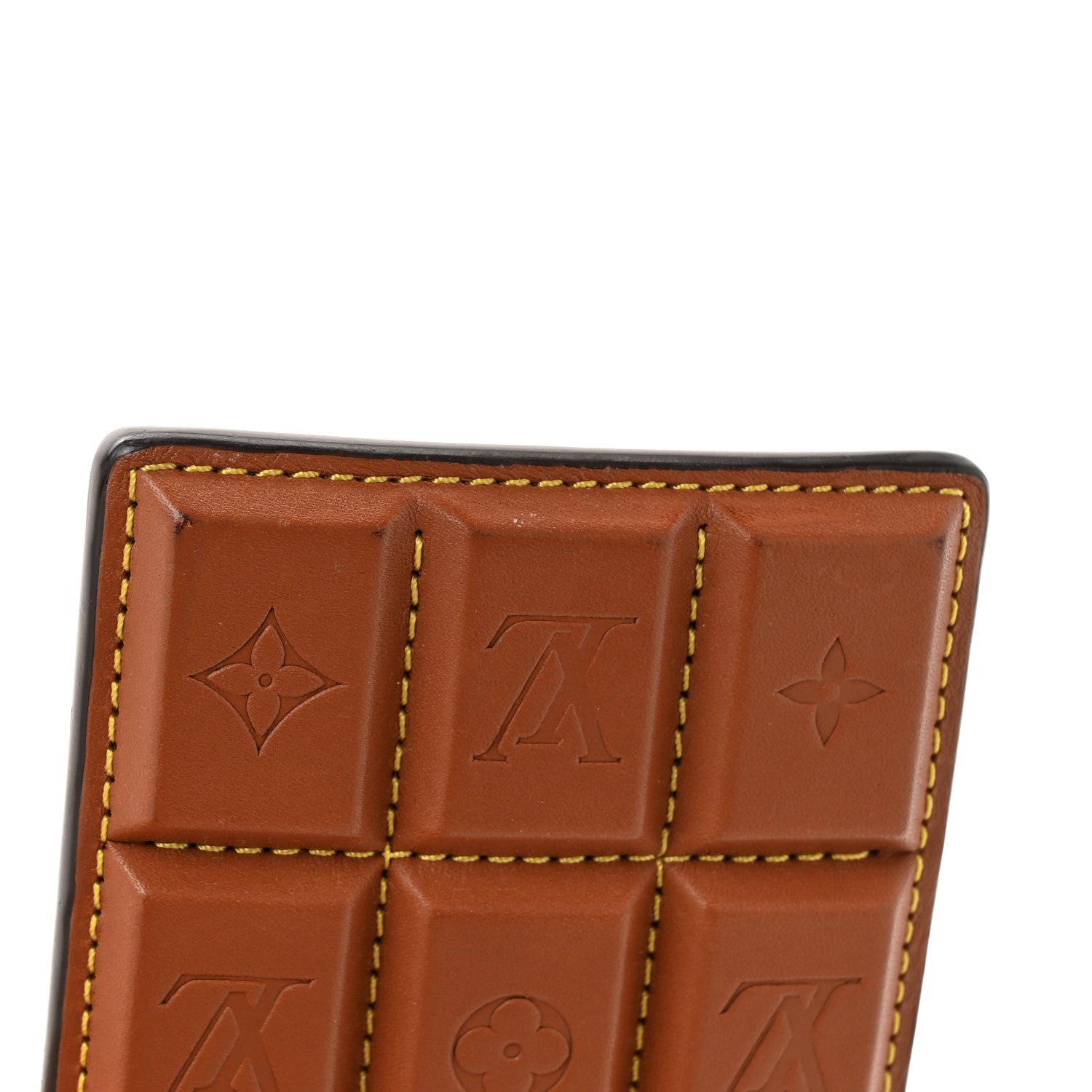 Louis Vuitton Monogram LV Chocolate Bar Bag Charm Key Holder 5 of 5