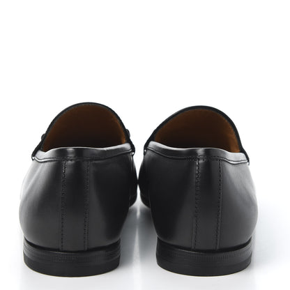 Gucci Calfskin Womens Jordaan Loafers 38 Black 6 of 10