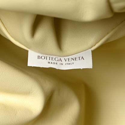 Bottega Veneta Smooth Butter Calf The Pouch Oversized Clutch Ice Cream 7 of 11