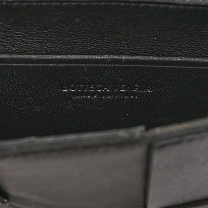 Bottega Veneta Lambskin Maxi Intreccio Candy Cassette Crossbody Bag Black 6 of 10