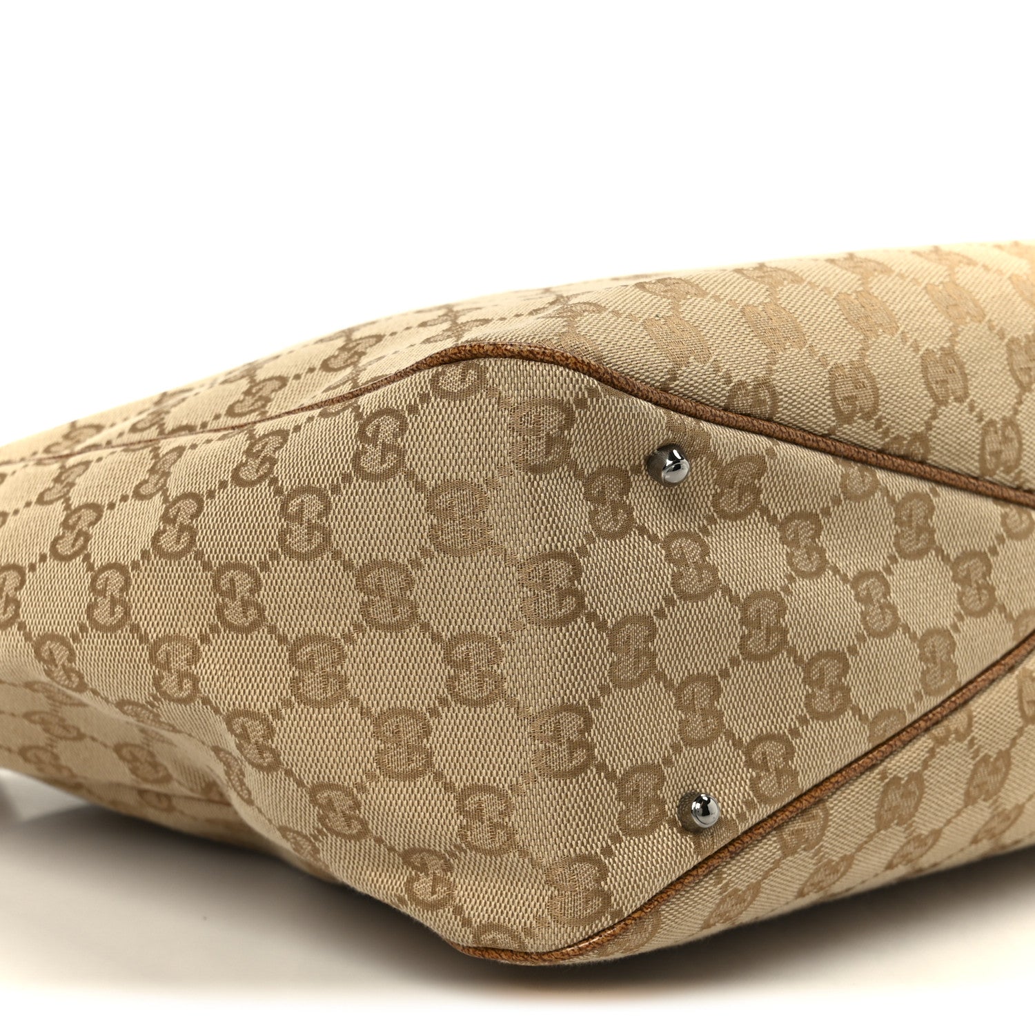 Gucci Monogram Large Tote Dark Brown 9 of 10