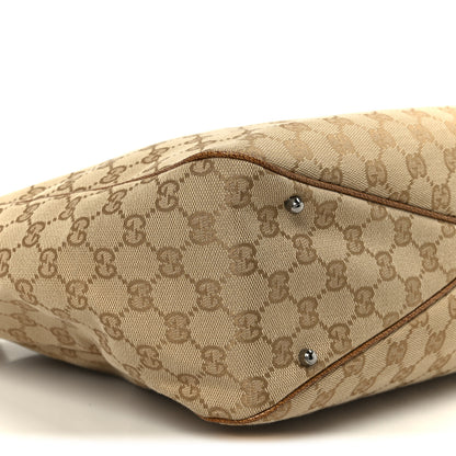 Gucci Monogram Large Tote Dark Brown 9 of 10