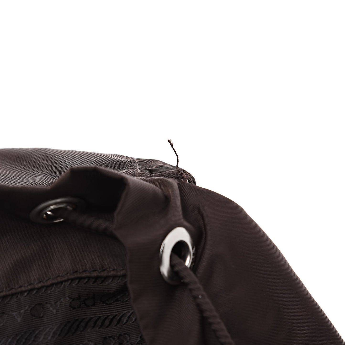 Tessuto Nylon Medium Vela Backpack Ebano