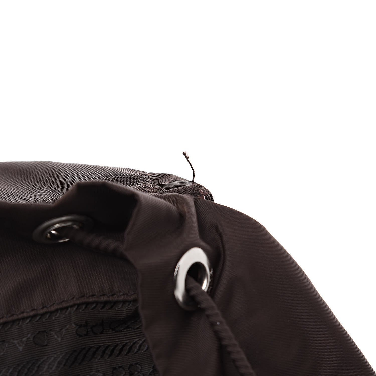Prada Tessuto Nylon Medium Vela Backpack Ebano 8 of 12