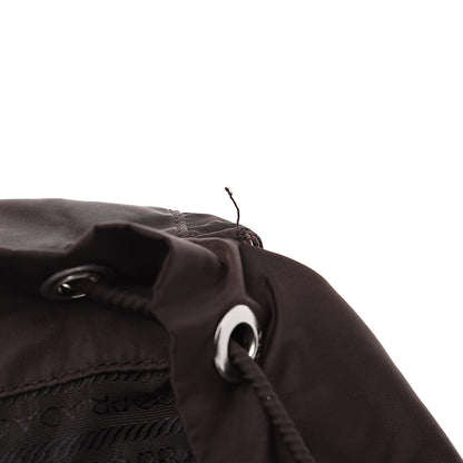 Prada Tessuto Nylon Medium Vela Backpack Ebano 8 of 12