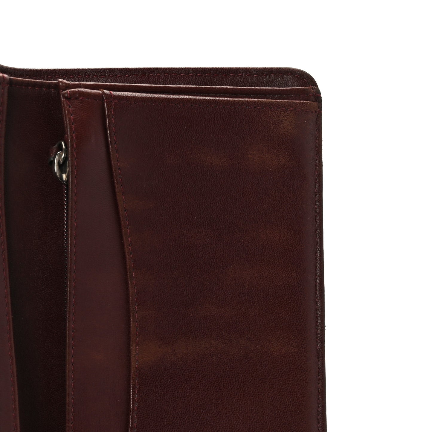 Lambskin Quilted Yen Wallet Black