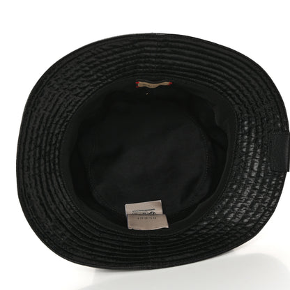 Gucci Crystal Monogram Bucket Hat S Black 7 of 10