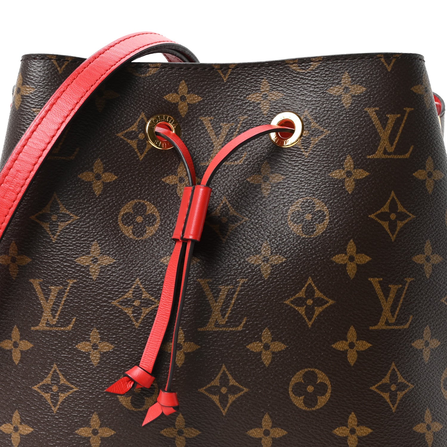 Louis Vuitton Monogram Neonoe MM Coquelicot 8 of 10